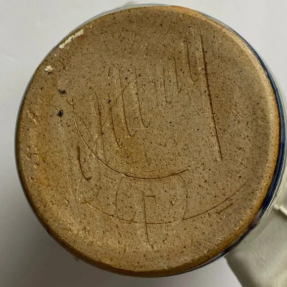 🦋SOLD🦋 ~Vintage Westerwald Pottery Vase “Carmel, IND” Pitcher / Jug - Picture 5 of 14